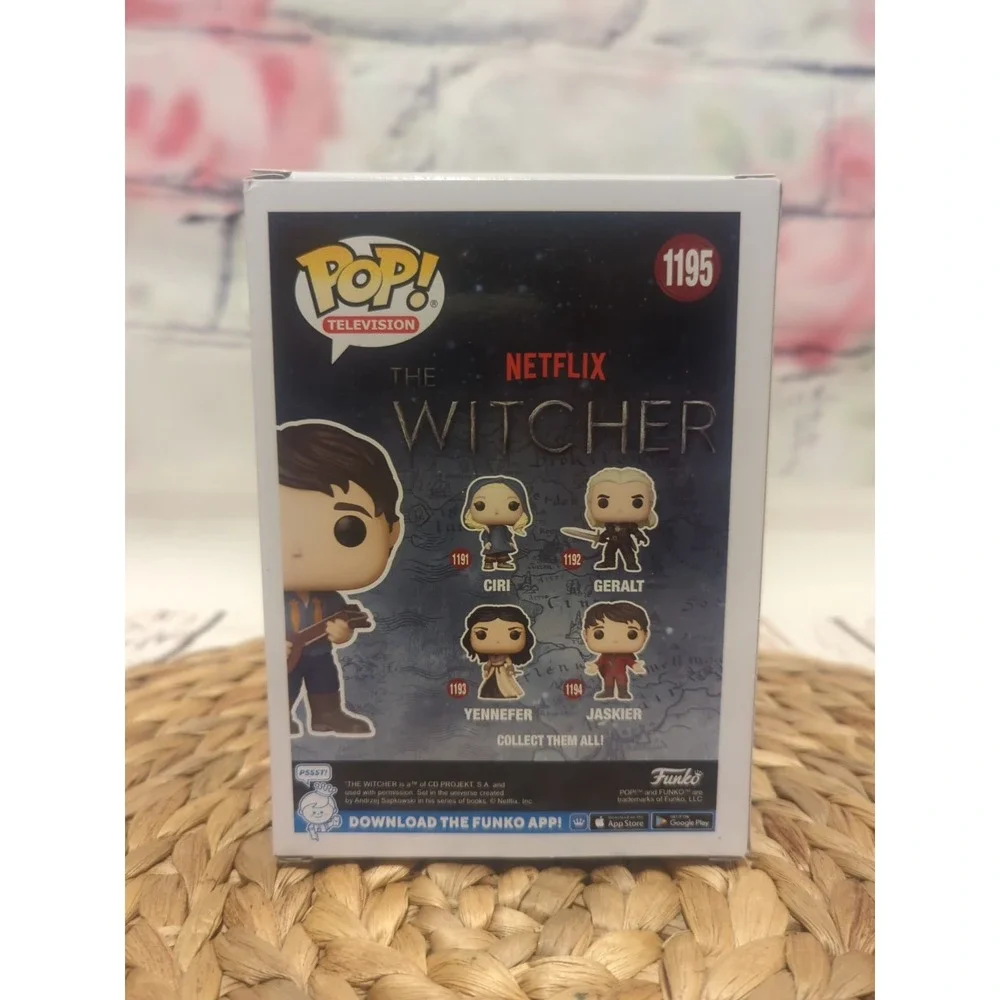 Funko Pop! Television  The Witcher‎ Jaskier (Hot Topic Exclusive) #1195 NIB